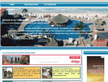 Tablet Screenshot of cozumel-hotels.net